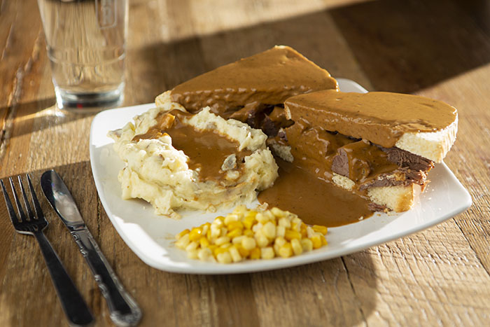 Hot Beef Sandwich